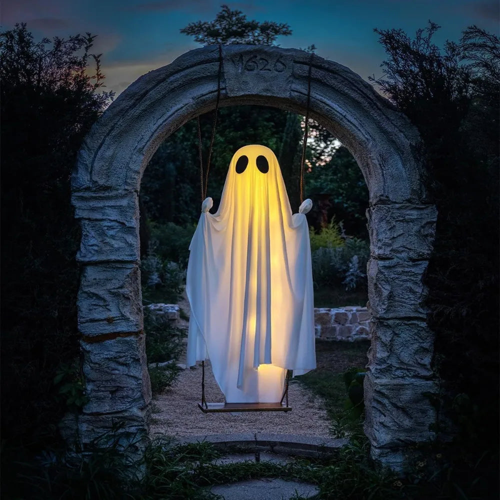 Luminous Halloween Hanging Swing Ghost Remote - controlled Large Yard Flying - product image 2