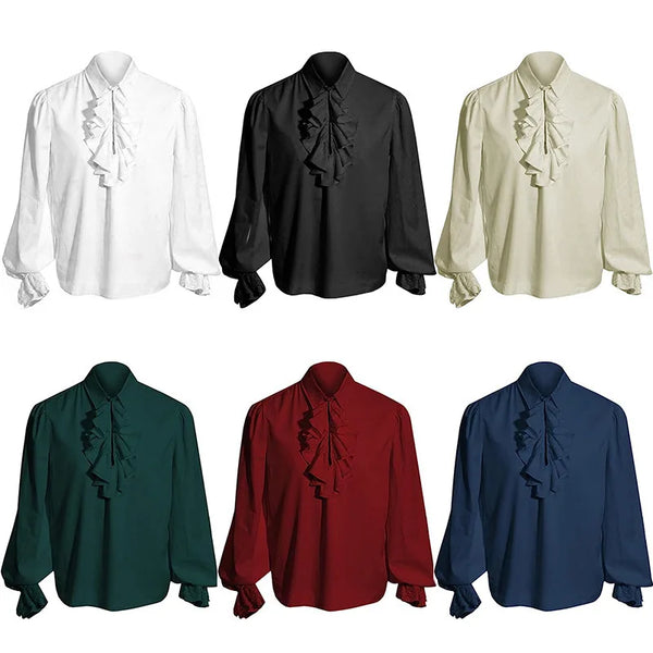 Vampire Renaissance Victorian Steampunk Ruffled Medieval Halloween