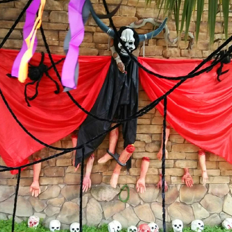 Horror Halloween Party Props Scary Bloody Fake Hand Finger Leg Foot Heart for - product image 5