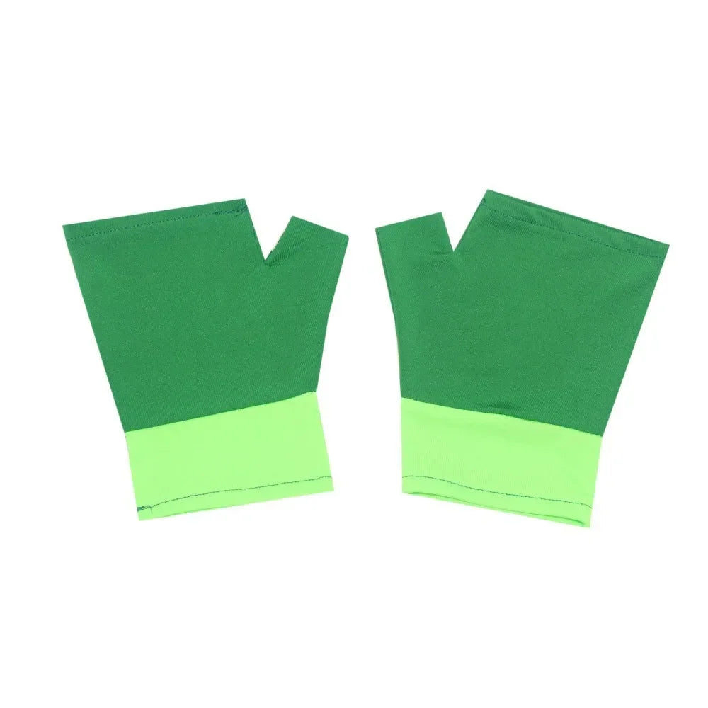 Adult Ash Ketchum Costume for Halloween Men Anime Trainer Costume Women Blue Jacket Cap - top hat gloves / 120