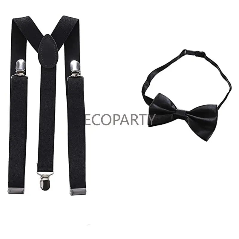 Funny Hats Gangster Costume 3 Pc Set 1920's Costume for Men Women Magic Performance