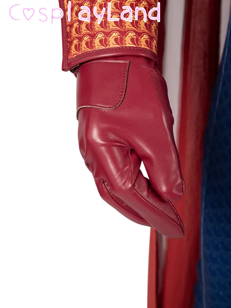 The Boys Homelander Cospaly Superhero Costume Adult Halloween Costumes Antony Starr - Boots Only / XXL