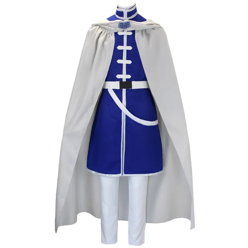 Anime Himmel Costume Frieren Beyond Journey's End Costume Tops Pants Cloak Himmel Suit - Style C - only wig / XXXL