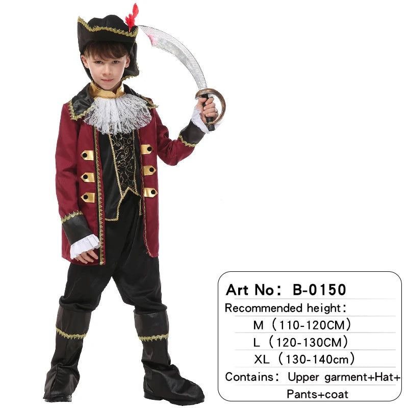 Pirate Costume for Boys | Kids Halloween Dress-Up