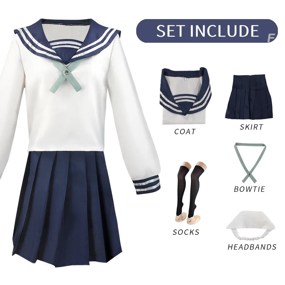Amanai Riko Costume Game Anime UniformHalloween Costumes Men Game Character Outfits - costume / XL