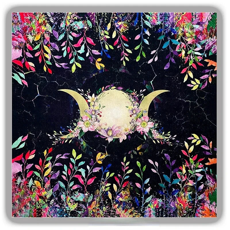 Zodiac Tree of Life Tarot Altar Cloth
