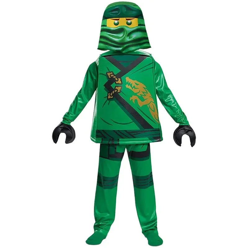 Kids' Ninja Kai & Lloyd-Inspired Halloween Costume