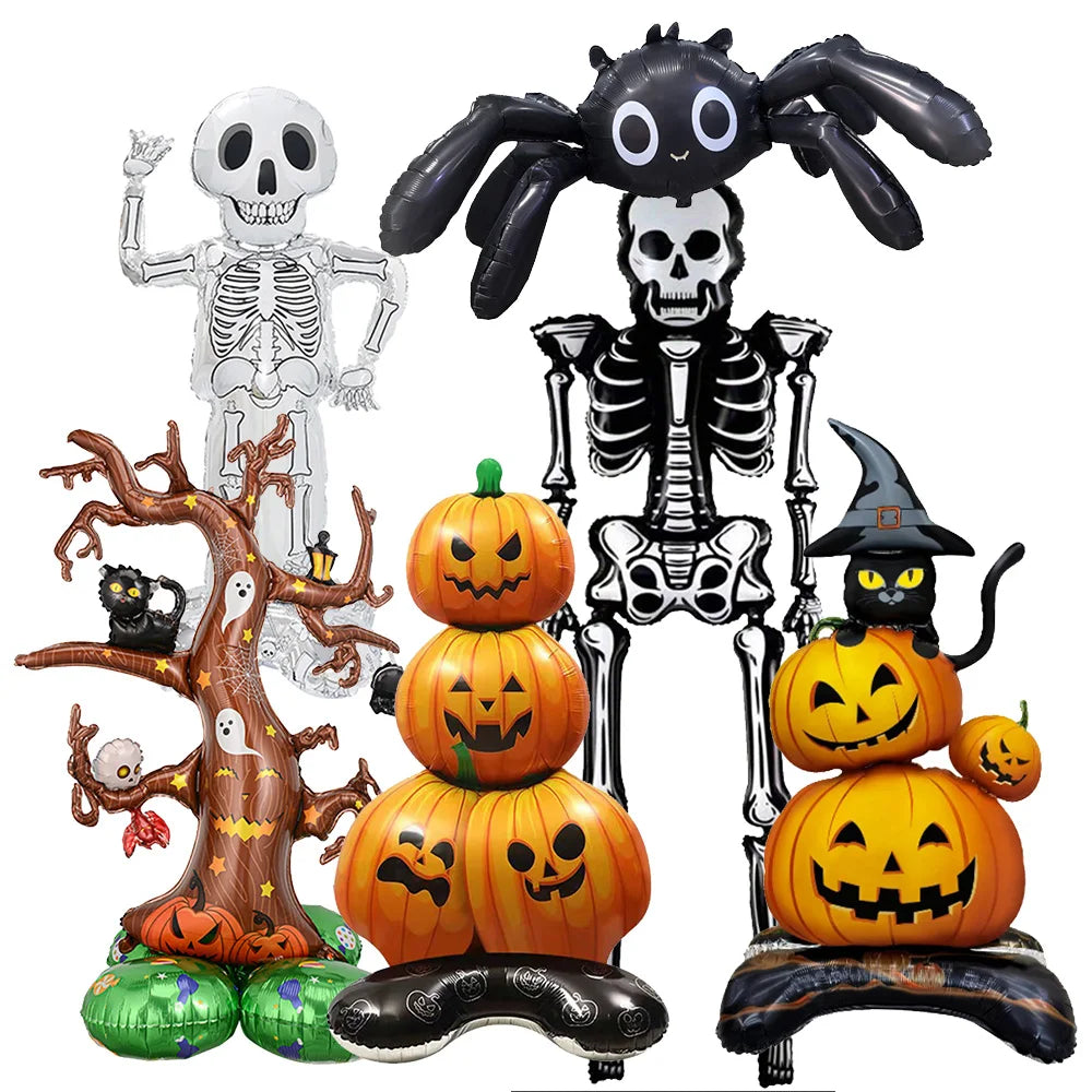 Standing Halloween Balloon Decor Halloween Pumpkin - Men's Halloween Costume