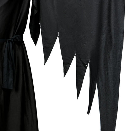 Halloween Ghost Costumes Adult Children Cosplay Clothing Scream Ghost Dress Up Props Prom Reaper Cosplay Death Costumes