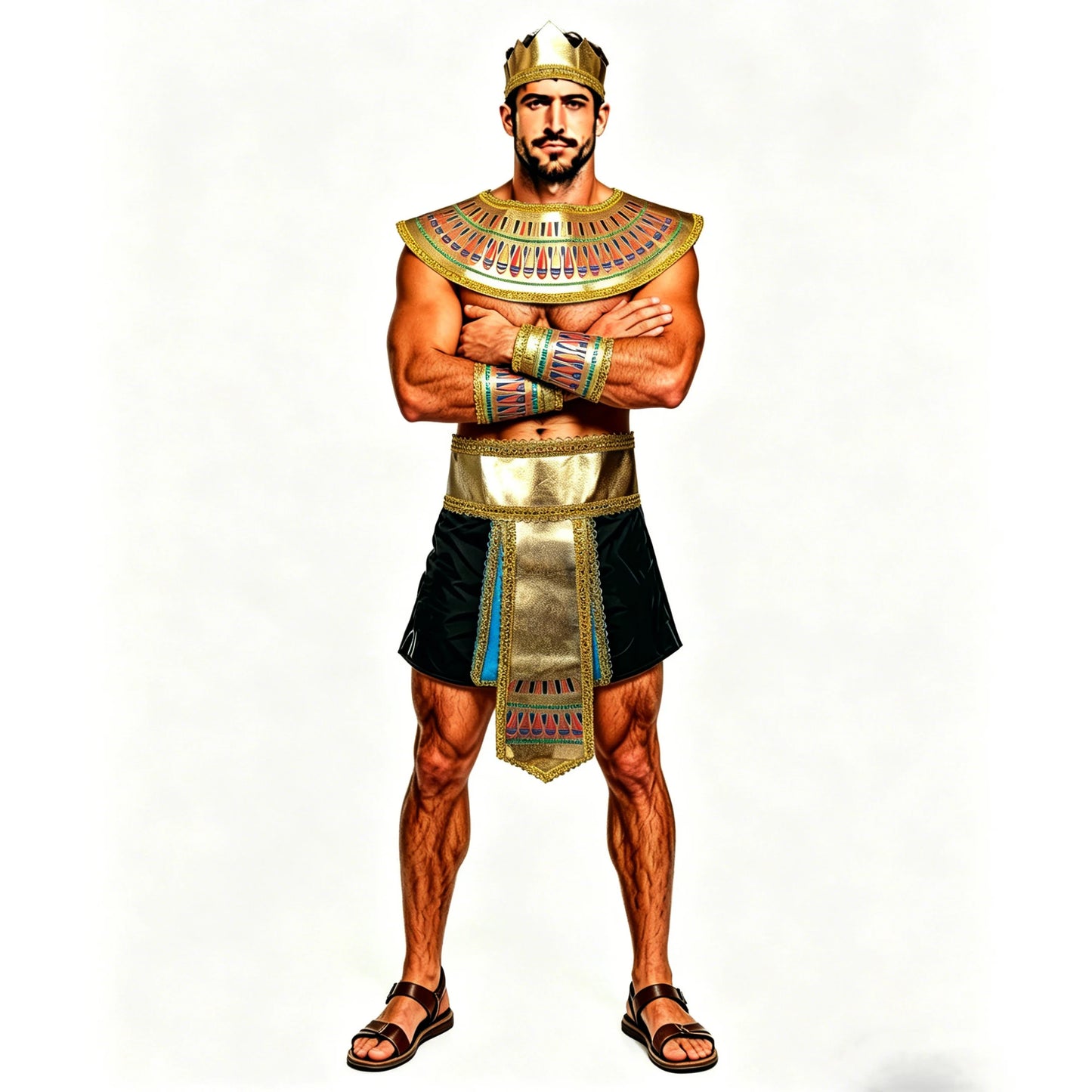 Men's Men Egyptian Ancient Egypt Pharaoh Accessories Dress Up Set Costume - alternate view 2