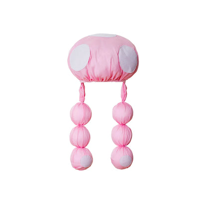 Kids' Mushroom Hat Pink Red White Costume - alternate view 12