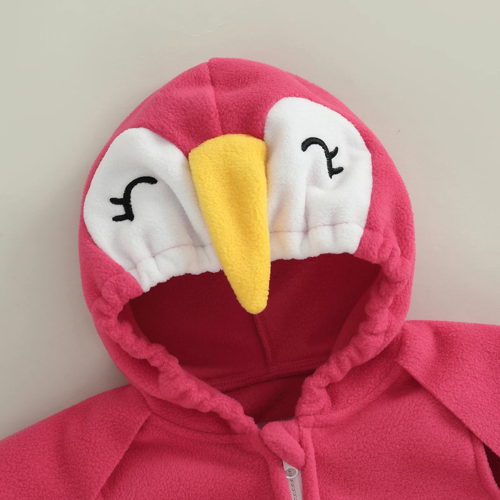 Kids' Hooded Romper Jumpsuit Long Socks Bird Costume - alternate view 3