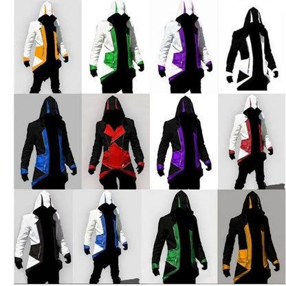 Men's Steampunk Movie&tv Streetwear Hoodie Jacket Outwear Coats Hoodies Costume - alternate view 2