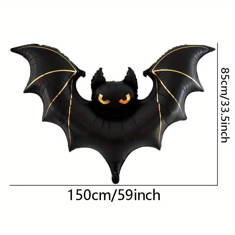 Halloween Party Balloon Decor Black Bat Foil Balloon - Men's Halloween Costume - product image 2