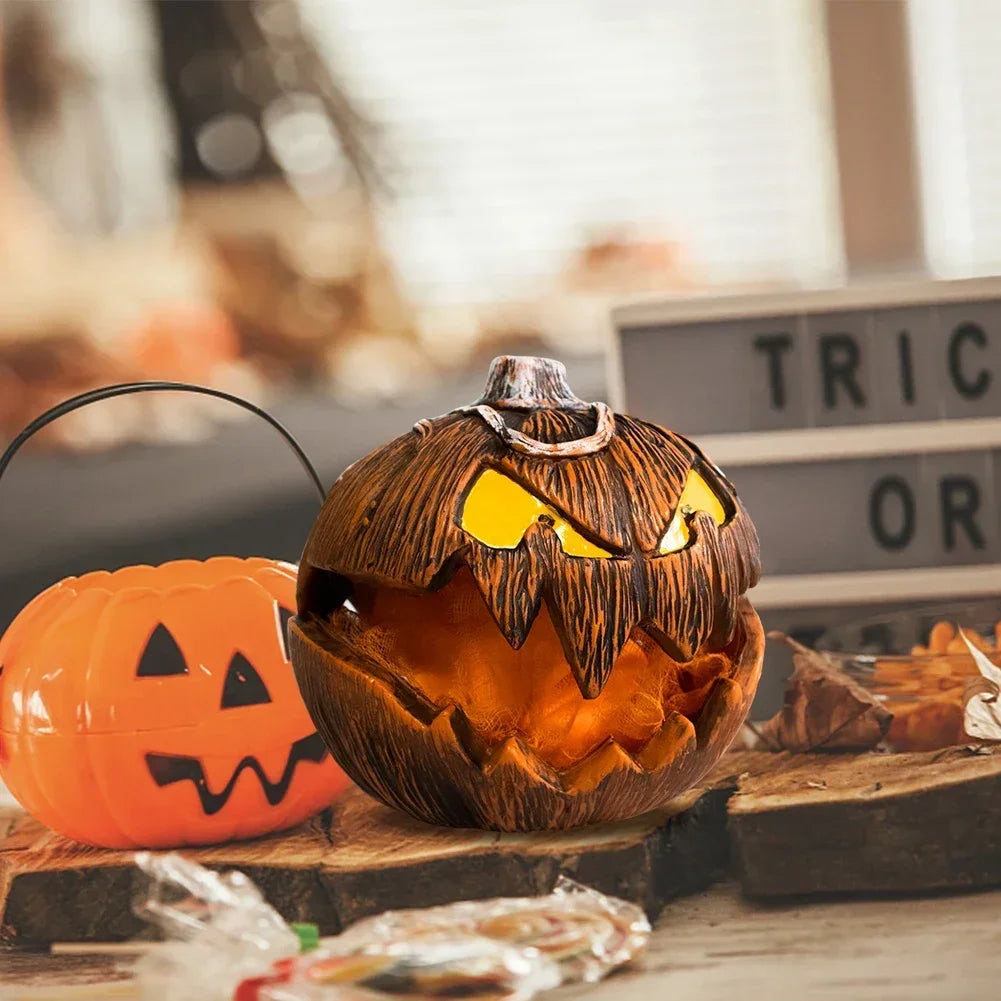 Halloween Pumpkin Animated Decor, Noise Activated Talking and Lifting, Creates - product image 3