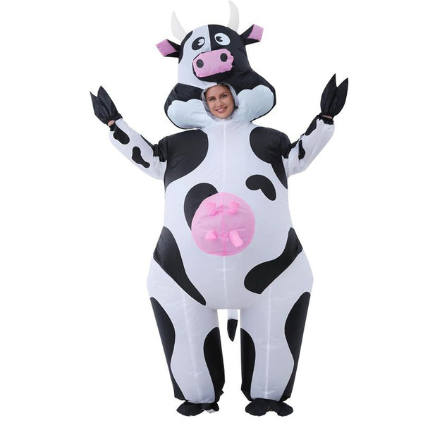 Adult Cow Inflatable Halloween Costume