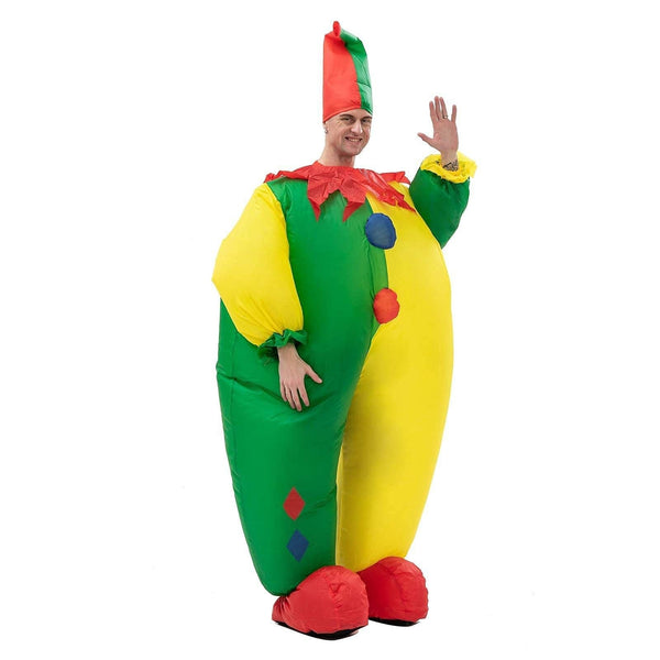 Adult Classic Clown Inflatable Halloween Costume