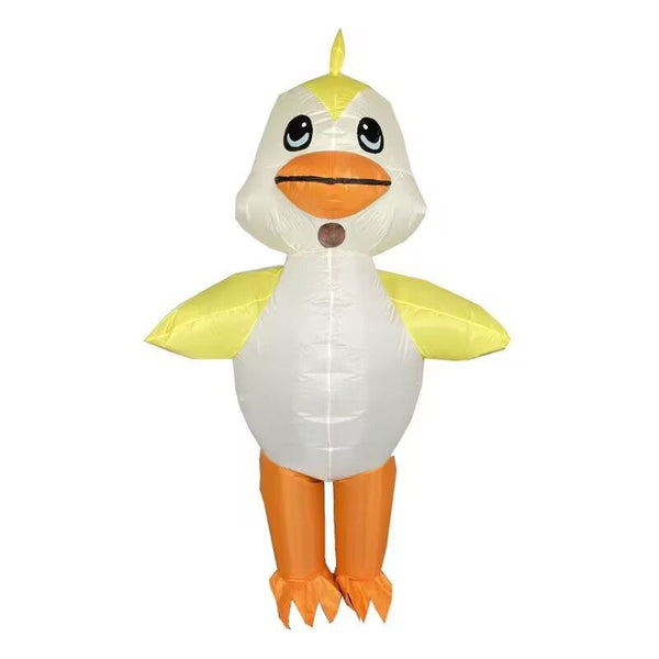 Adult Yellow Duck Inflatable Halloween Costume