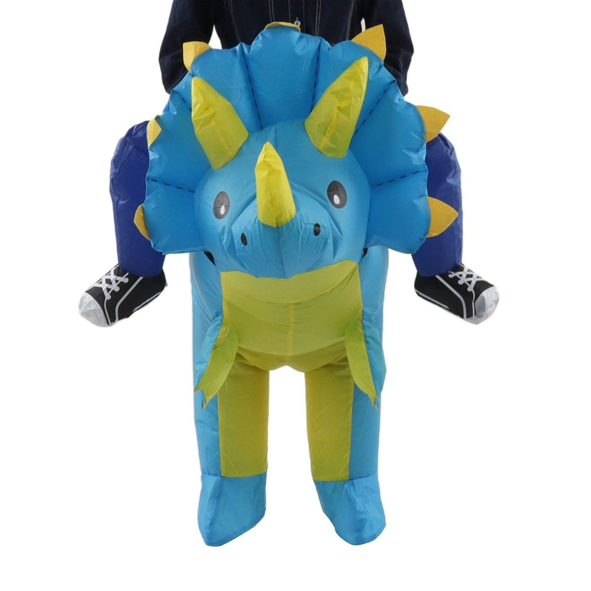 Inflatable Dinosaur Costume Halloween Cosplay Costume Party Riding Triangle Dinosaur Inflatable Doll Suit Adults 160-190cm