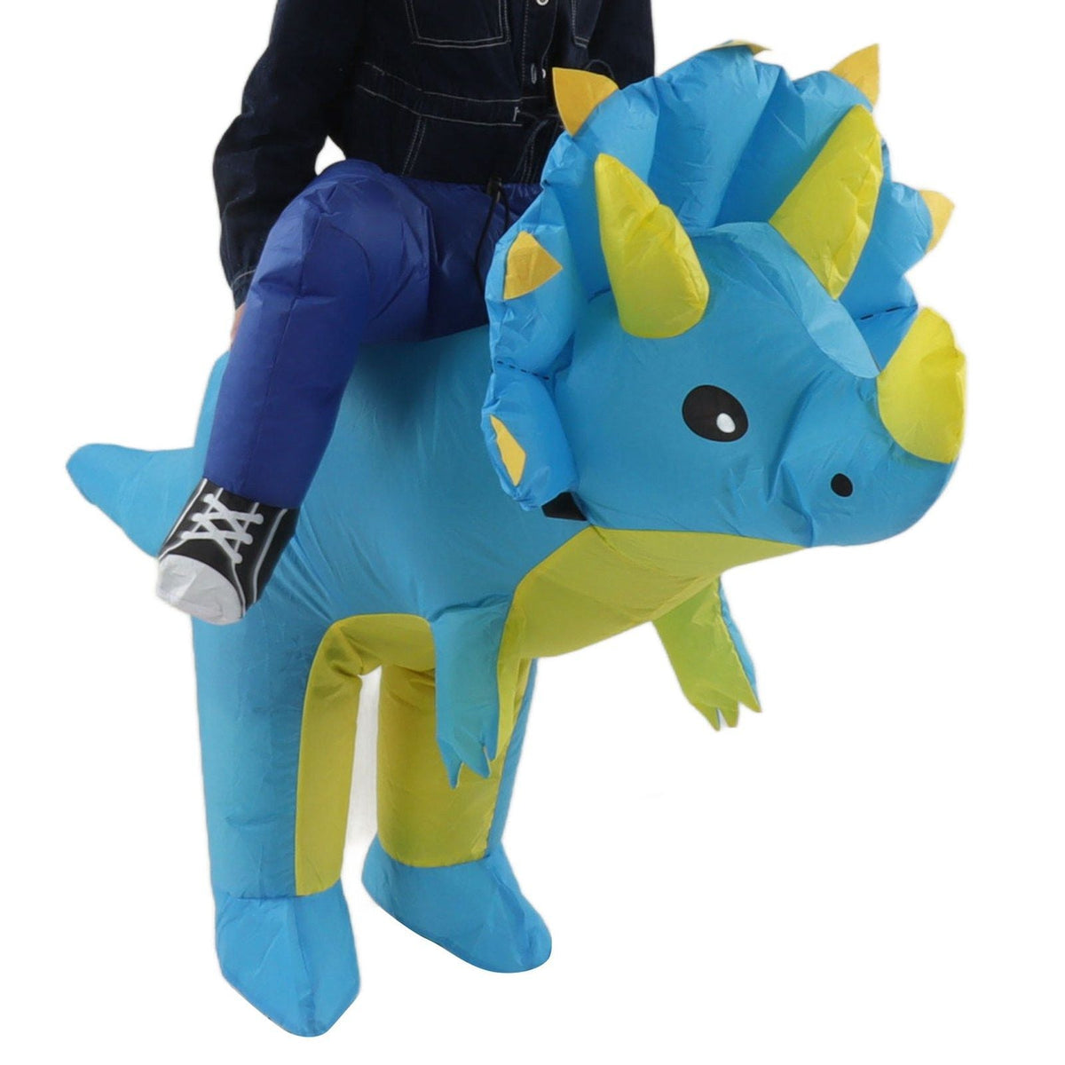 Inflatable Dinosaur Costume Halloween Cosplay Costume Party Riding Triangle Dinosaur Inflatable Doll Suit Adults 160-190cm