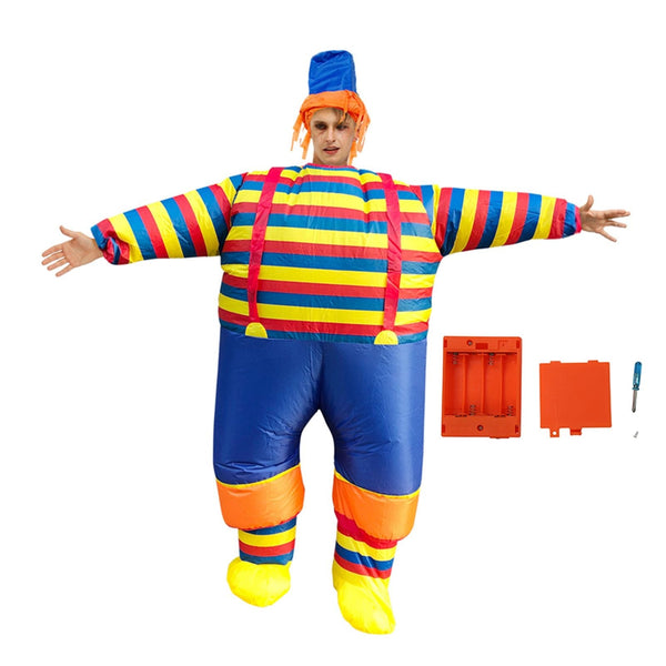 Adult Inflatable Clown Halloween Costume