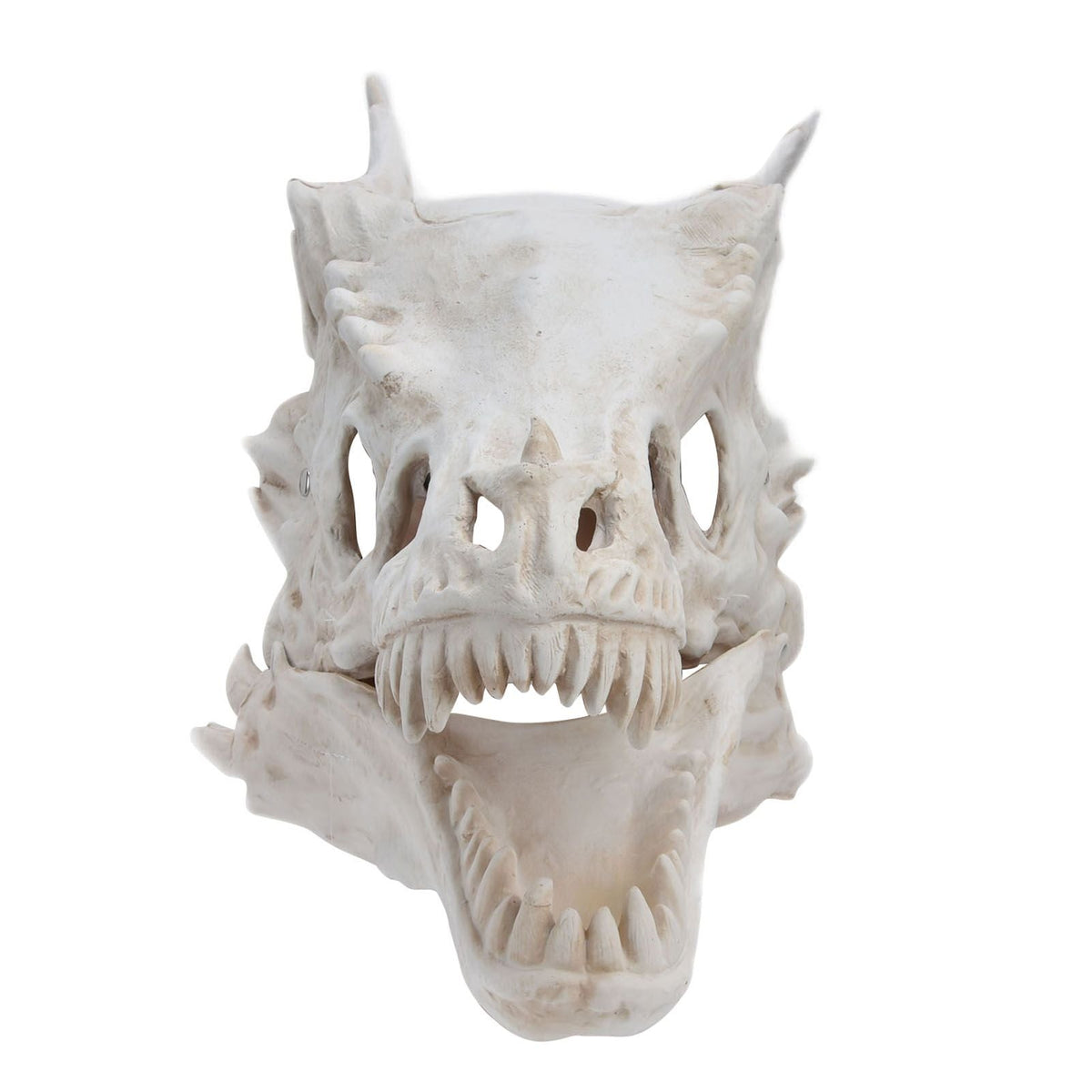 Latex Simulation Dinosaur Skull Mask Head Cover Halloween Costume Party Cosplay Props Decoration