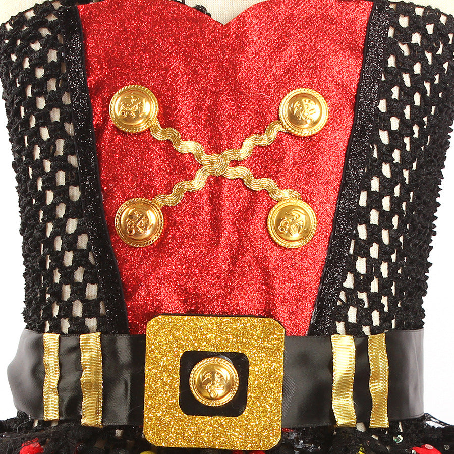 Halloween Pirates of the Caribbean Costume Sequin Gauze - Discount Halloween City