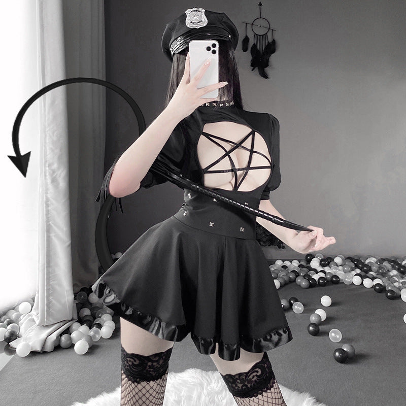 Maid Costume Halloween Uniform Sexy Lingerie Suit - Costumes