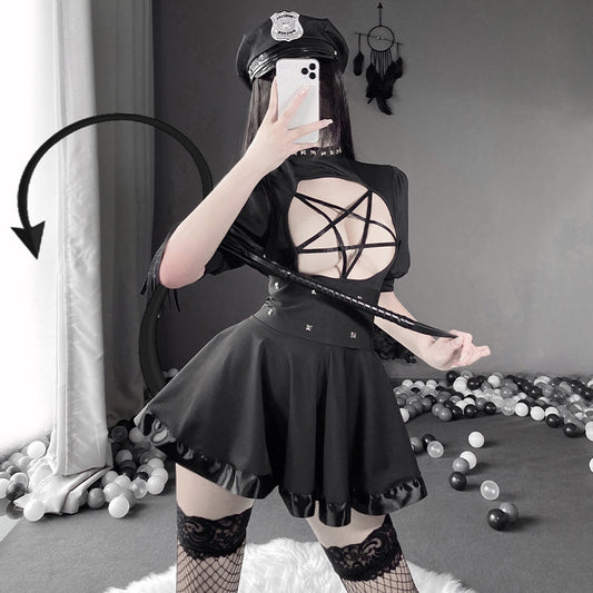 Maid Costume Halloween Uniform Sexy Lingerie Suit - Costumes