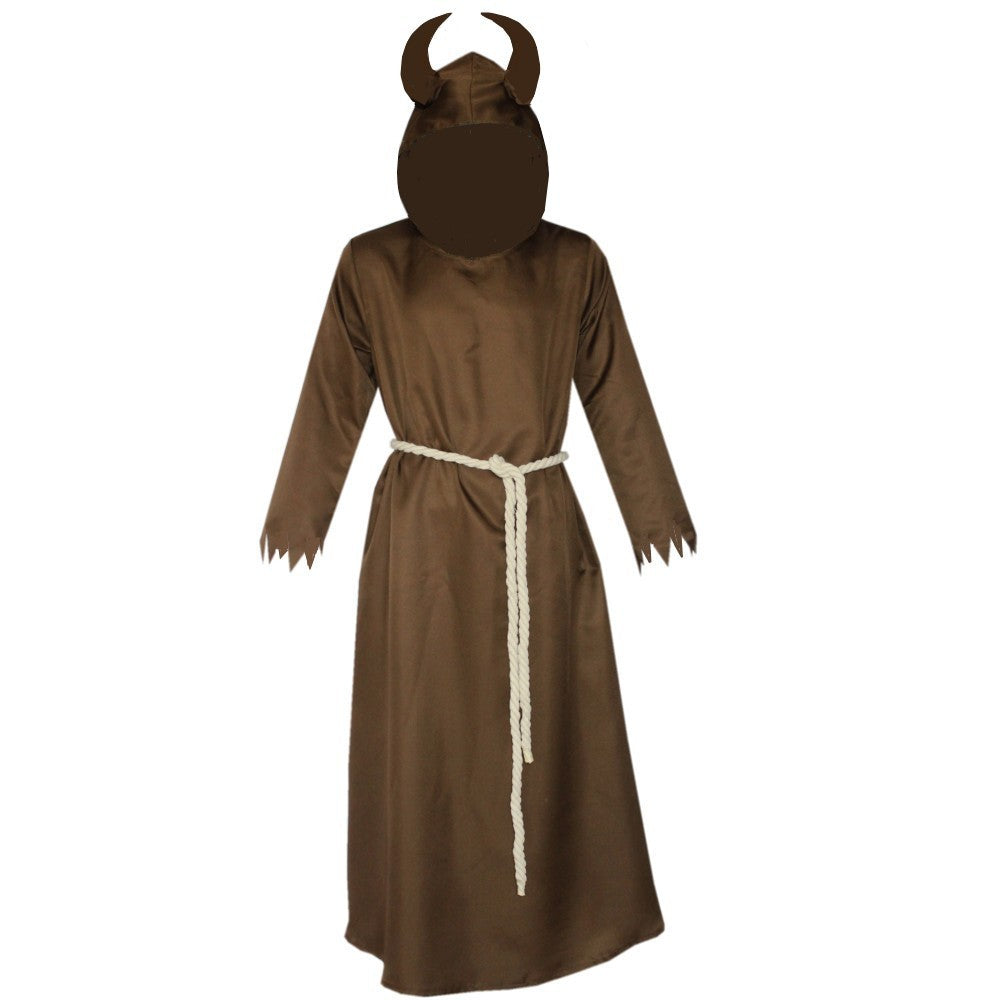 Halloween Medieval Horns Death Devil Wizard Cloak Cospiay - Costumes