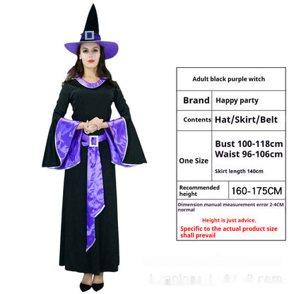 Halloween Costume Witch Vampire Dress-up Party | Indoor Decorations | Costumes - Decorations
