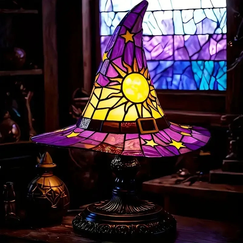 Halloween Witch Hat Lamps - Discount Halloween City