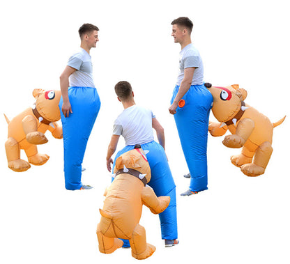 Halloween Inflatable Clothing Inflatable Dog Costume | Pet Costumes | Indoor Decorations - Decorations