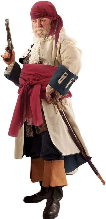 Halloween Pirate Costume Medieval Renaissance Linen Pirate - Costumes