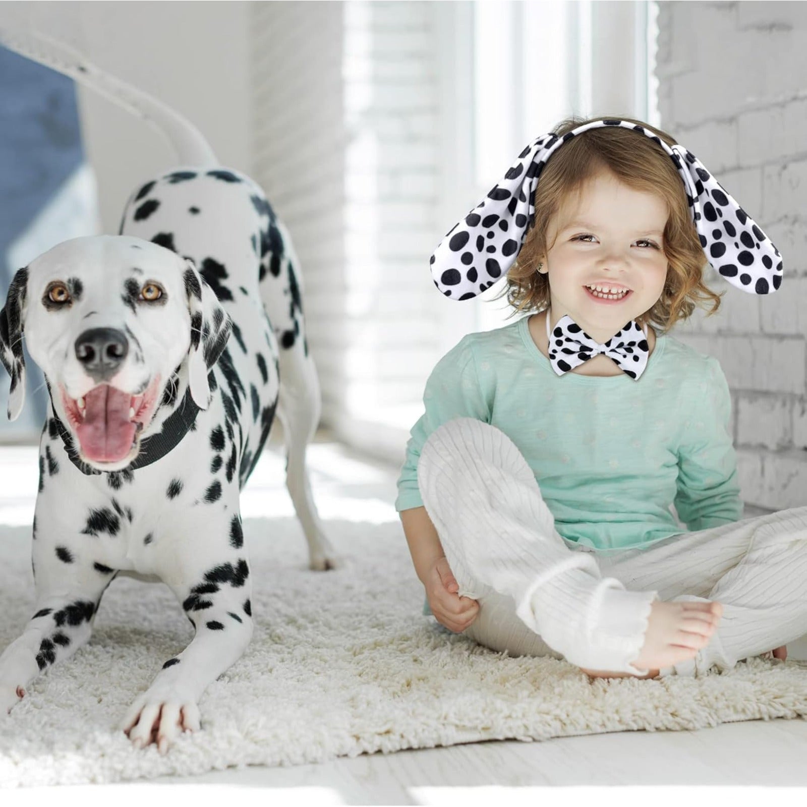 Pet Dalmatian Dog Costume - alternate view 3