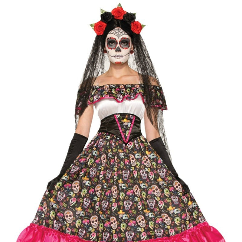Halloween Spiritual Love Zombie Vampire Dress Costume - Discount Halloween City