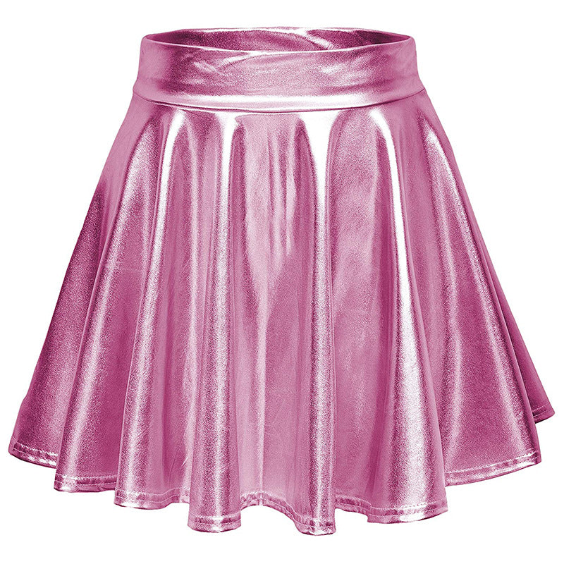 Cos Halloween Performance Costume Shiny Horn Pleated Mini - Costumes