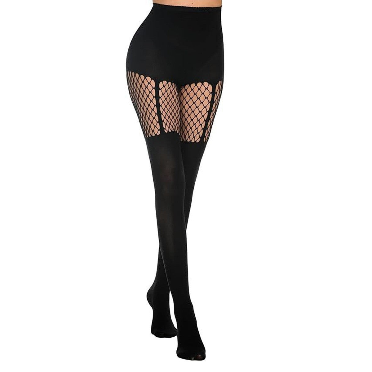 European and American Halloween Fishnet Stockings Plus Size - Discount Halloween City