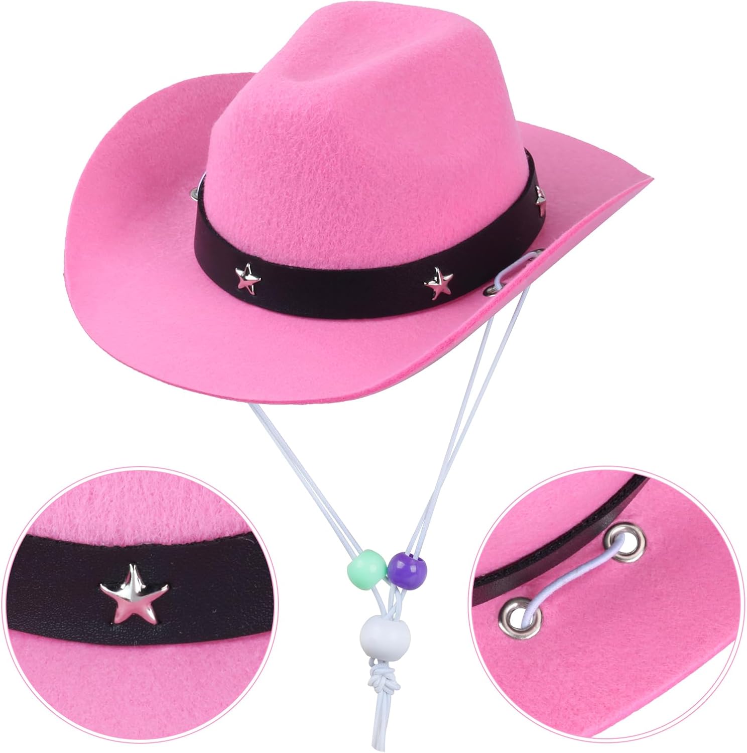Cat Cowboy Costume Cat Cowboy Hat and Bandana Set Cat - Discount Halloween City