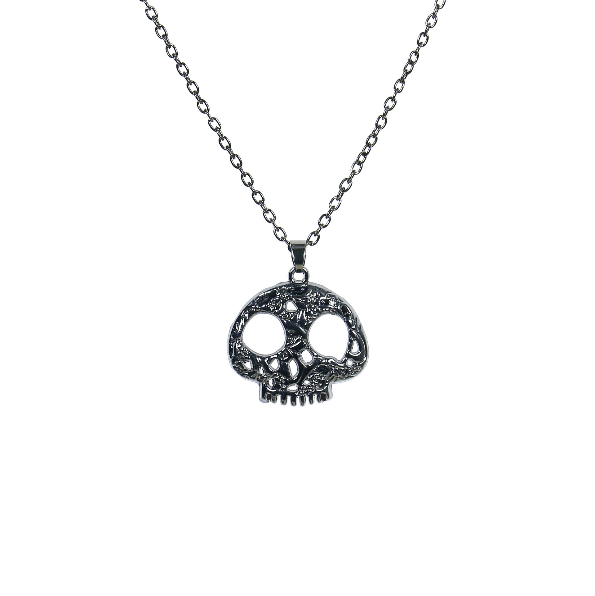 Ghost Halloween Costume Accessories Jewelry Long Necklace - Discount Halloween City