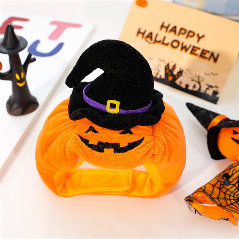 Halloween Pumpkin Vest for Dogs Cats Festive Pet Costume - Discount Halloween City