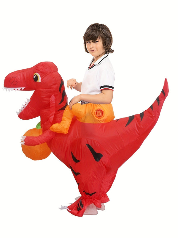 NNETM Dinosaur Halloween Costume with Pumpkin-0