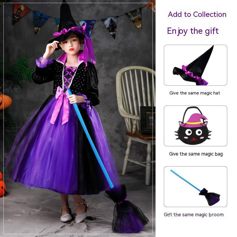 Halloween Performance Costume Girls' Luminous Dress | Hats | Costumes - Accessories