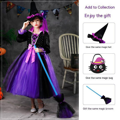 Halloween Performance Costume Girls' Luminous Dress | Hats | Costumes - Accessories