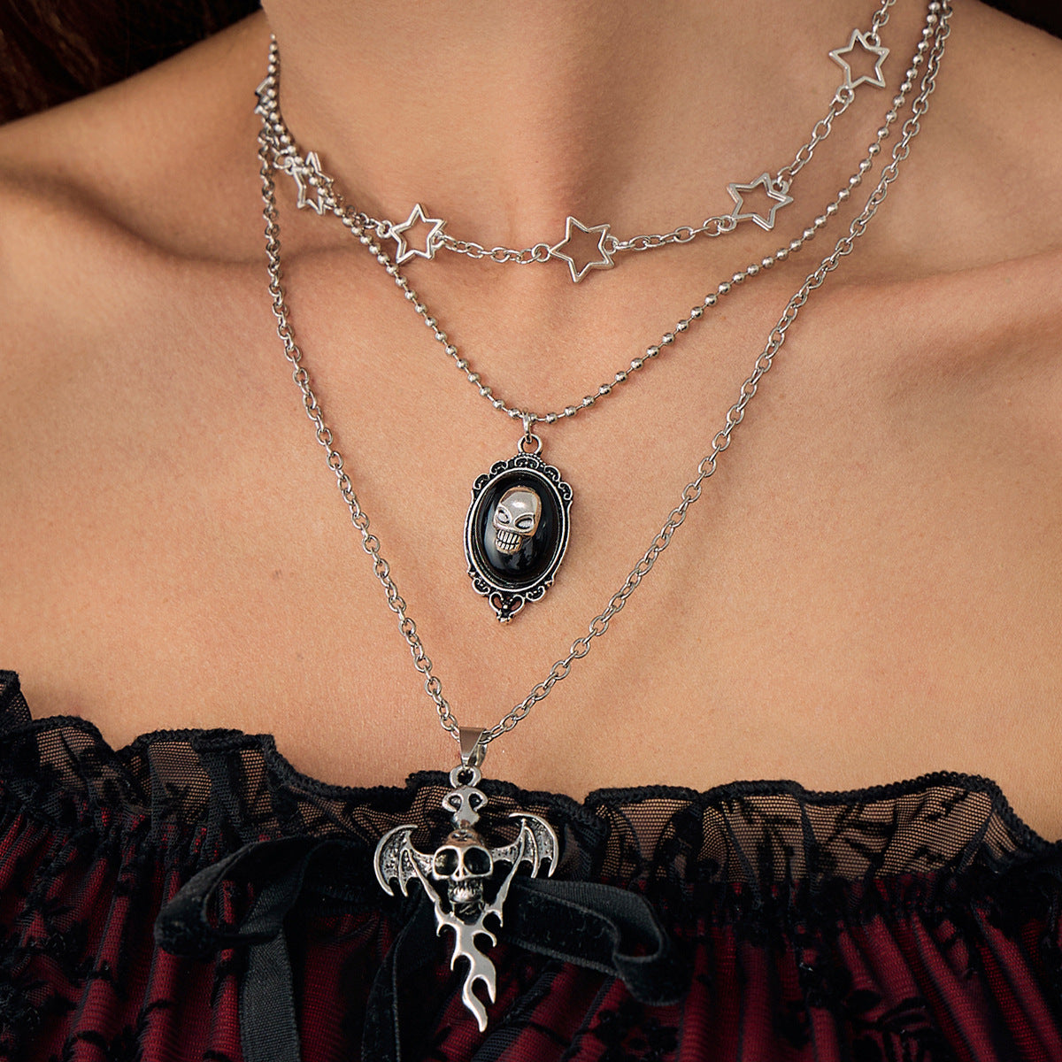 Cross-border European American Dark Gothic Jewelry - alternate view 6
