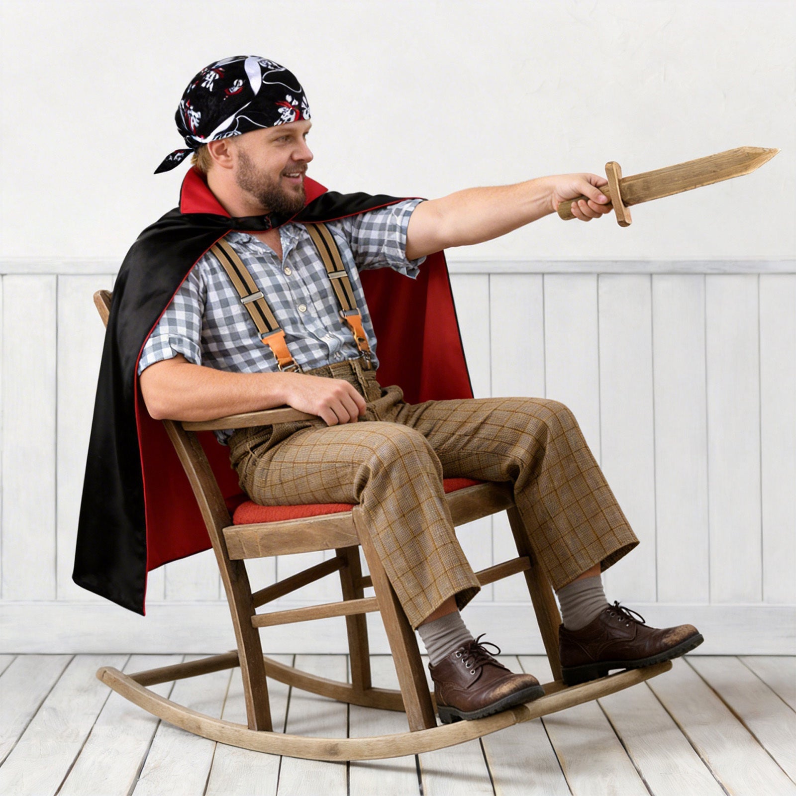 Halloween Pirate Costume Set with Eye Patch - Discount Halloween City