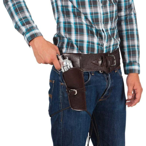 Medieval Retro Halloween Western Cowboy Waist Cinch Belt - Discount Halloween City