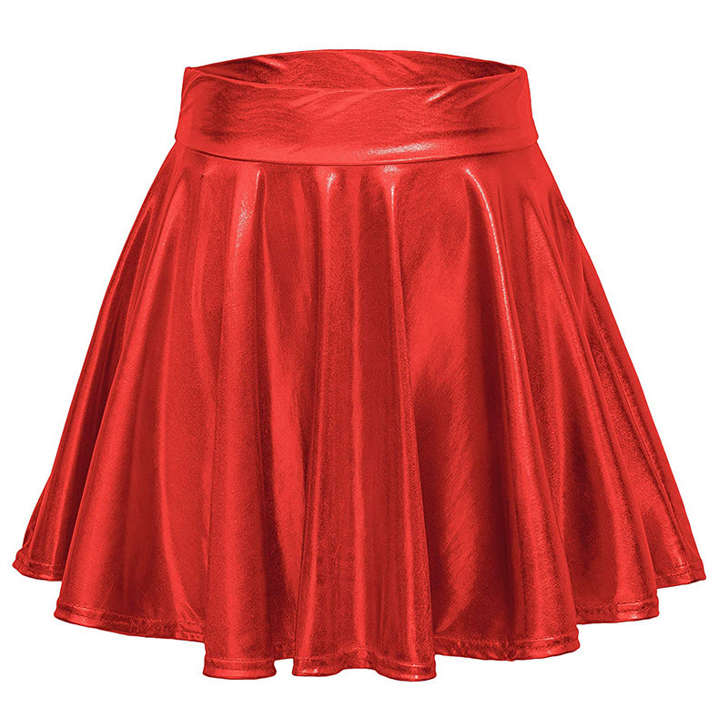 Cos Halloween Performance Costume Shiny Horn Pleated Mini - Costumes
