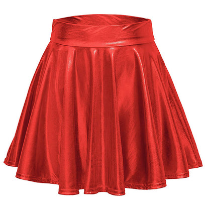 Cos Halloween Performance Costume Shiny Horn Pleated Mini - Costumes