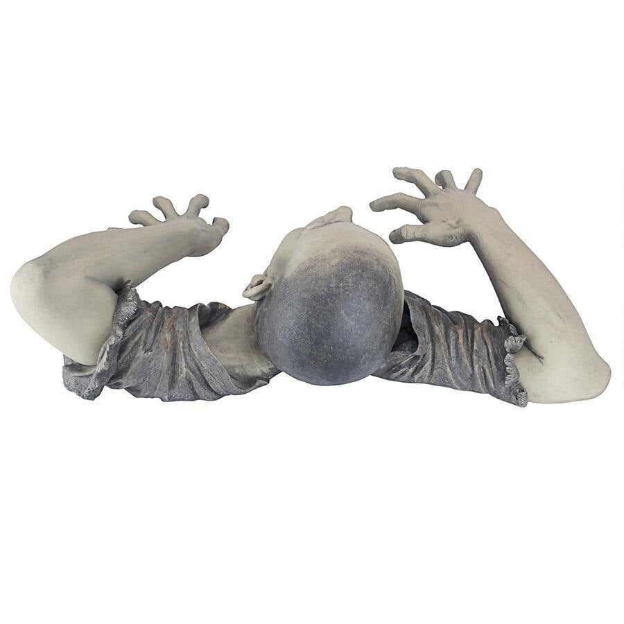 Halloween Resin Ornaments Amazon Swamp Zombie Outdoor Garden Statue - Discount Halloween City